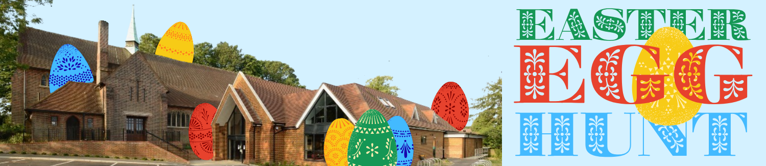 Easter Egg Hunt Banner long